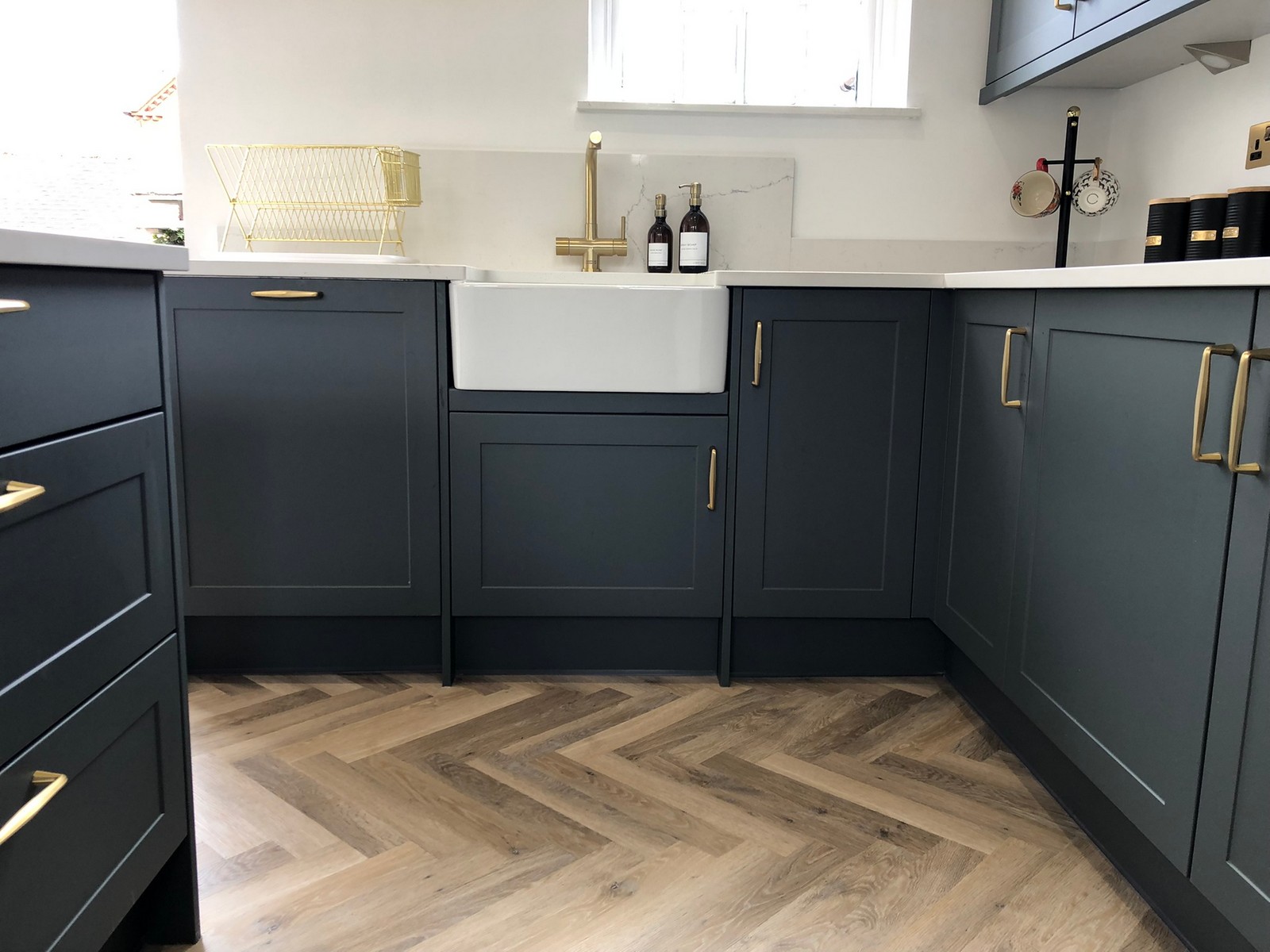 Marshall kitchen full run of units