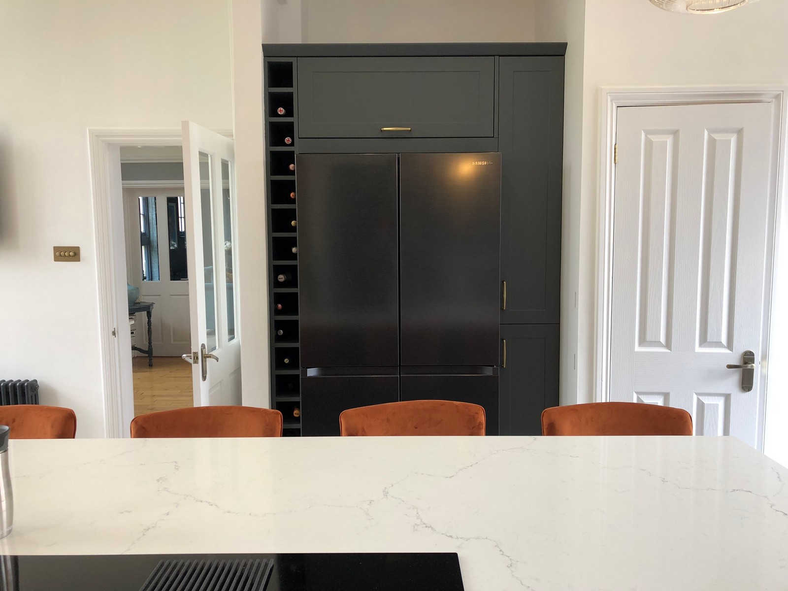 Marshall kitchen cabinet detail