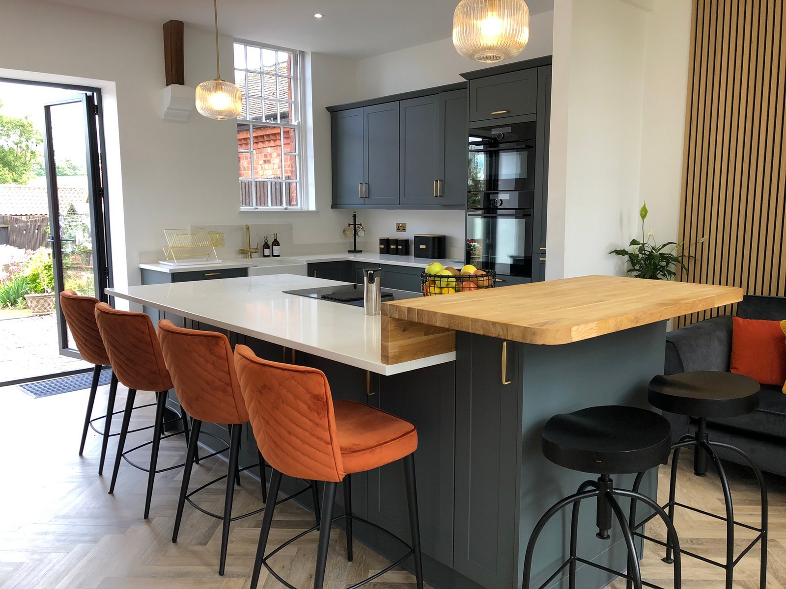 Marshall kitchen worktop and cabinetry