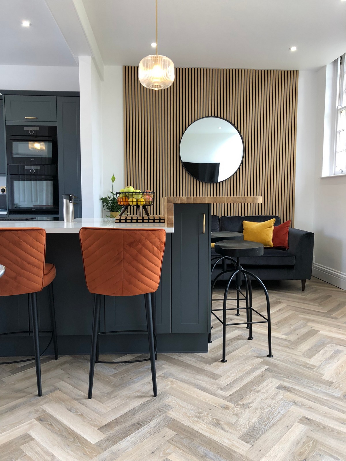Marshall kitchen full run of units