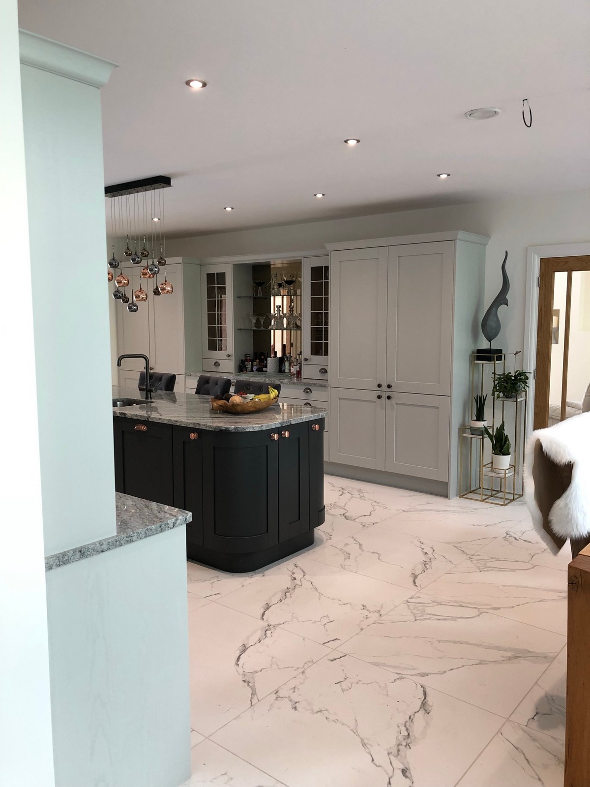 North kitchen view