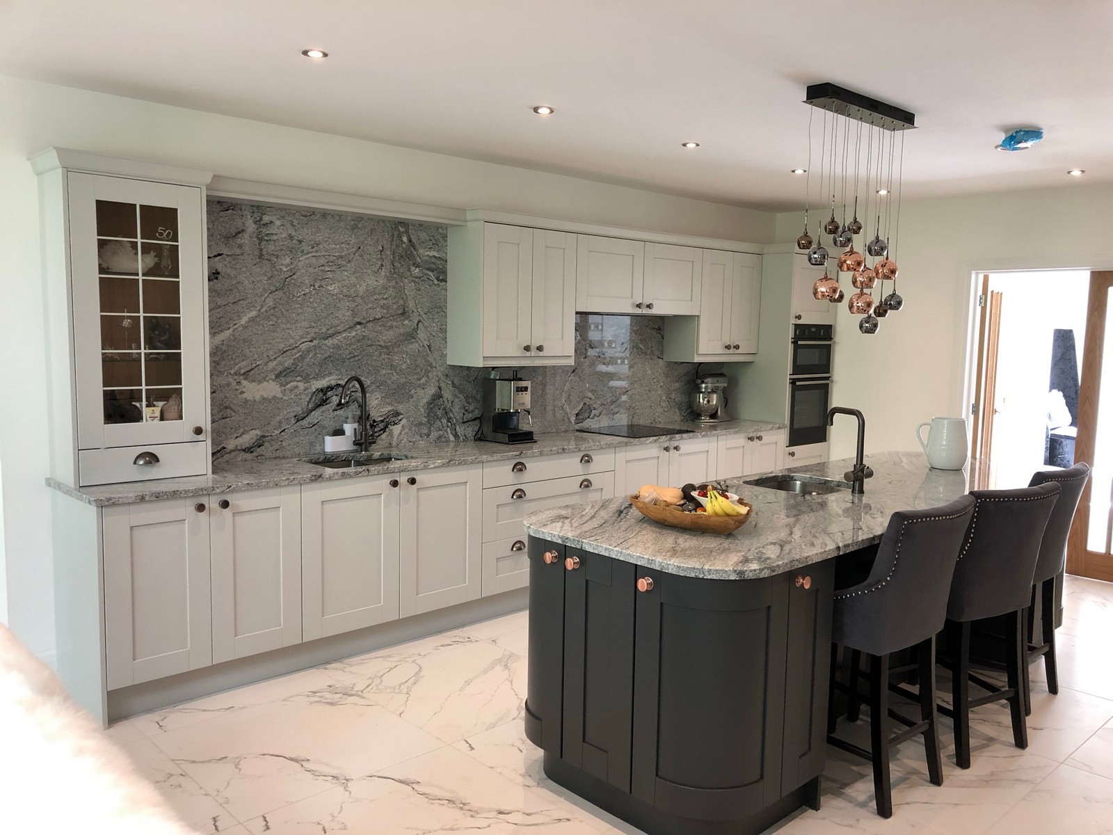 North kitchen view