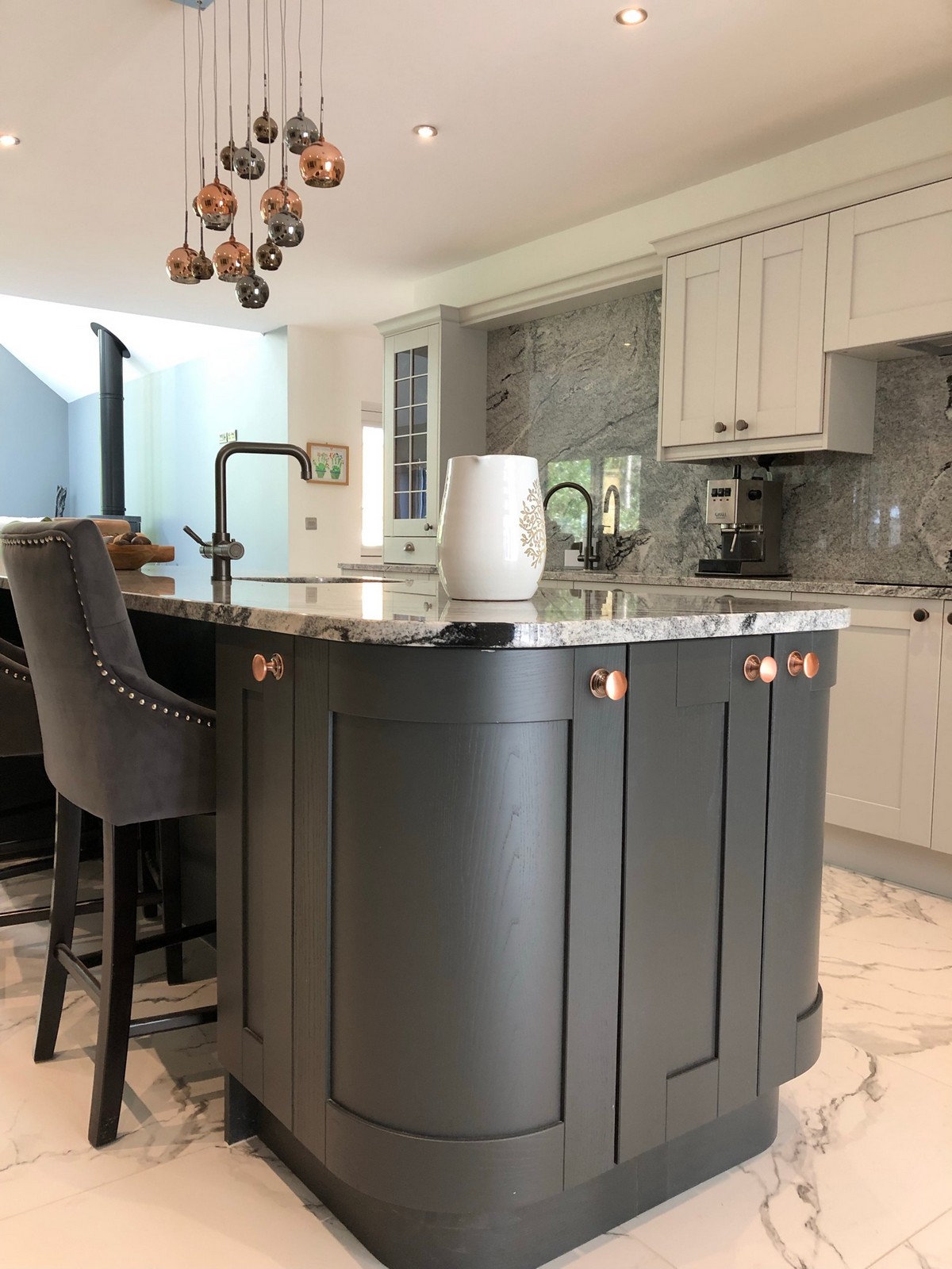 North kitchen view