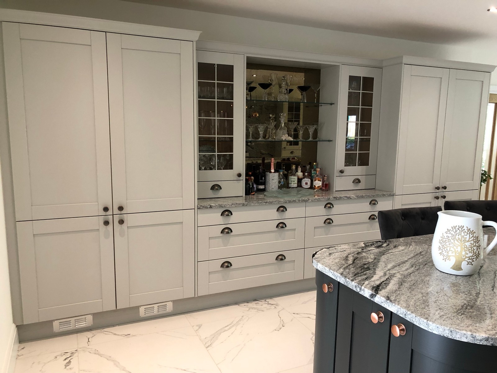 North kitchen view