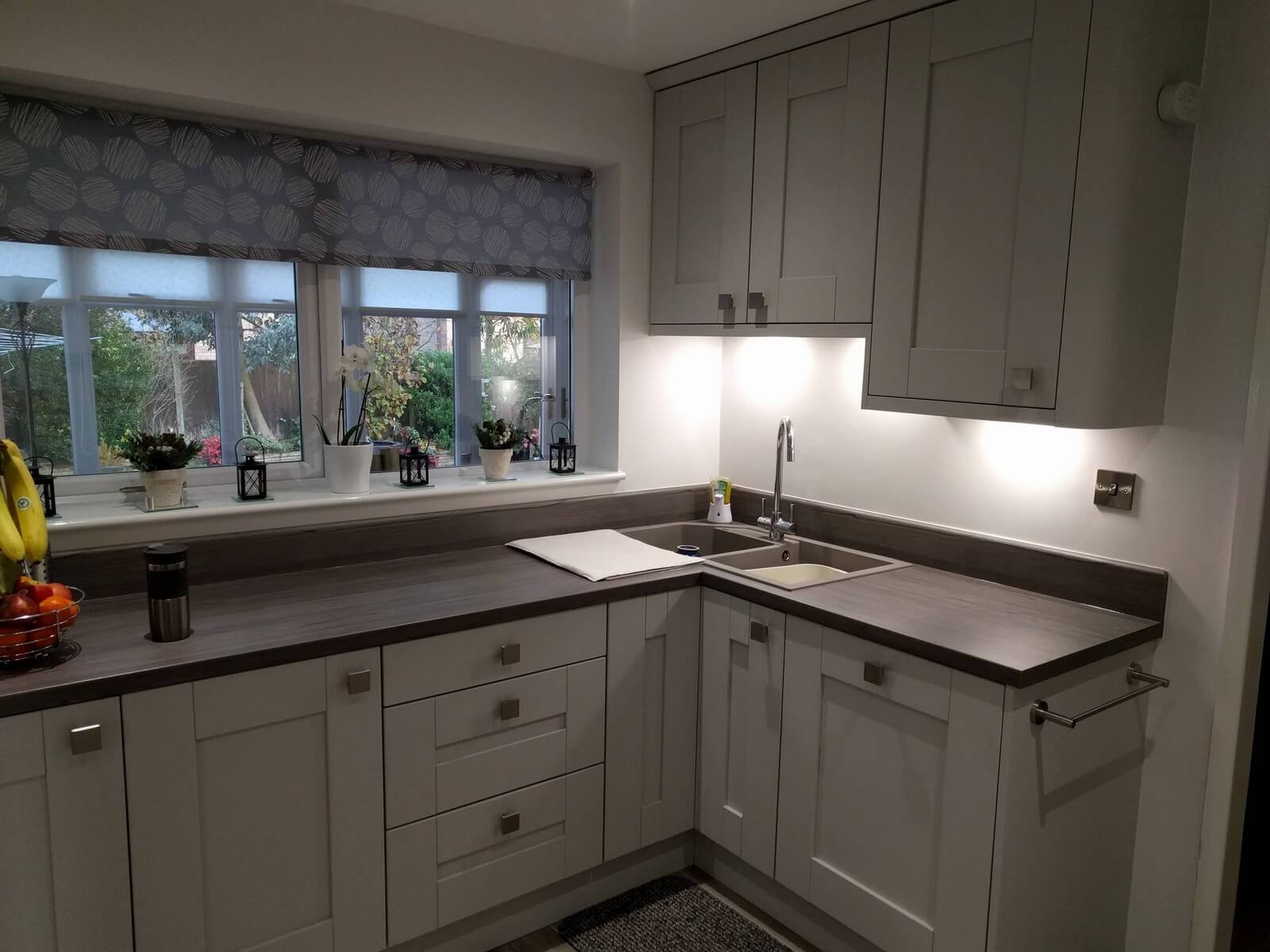 White kitchen project